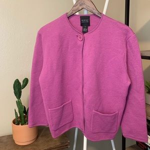 Andrea Jovine 100% Merino Wool Cardigan